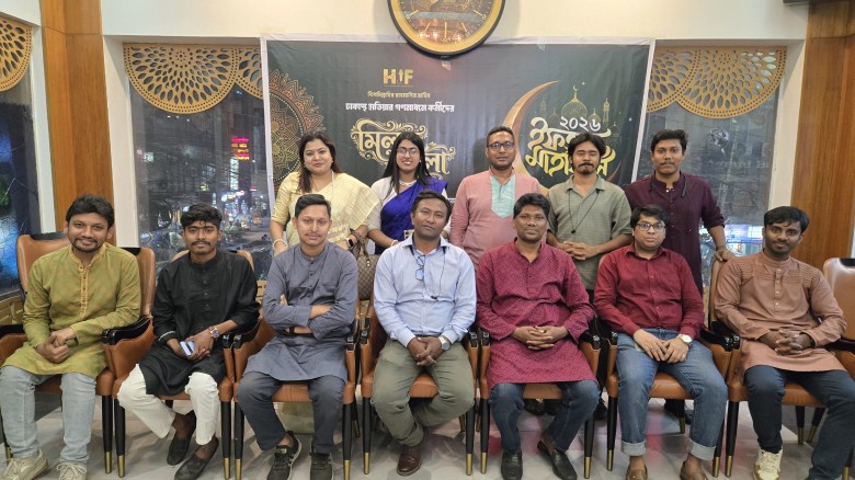 হাতিয়া জার্নালিস্ট ফোরাম-এর সভাপতি রবিন ও সম্পাদক মাসুম